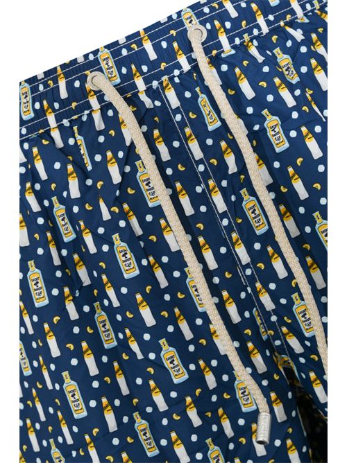 Costume da bagno Lighting Micro con stampa Schweppes Tonica Mc2 Saint Barth | LIG000308446L
